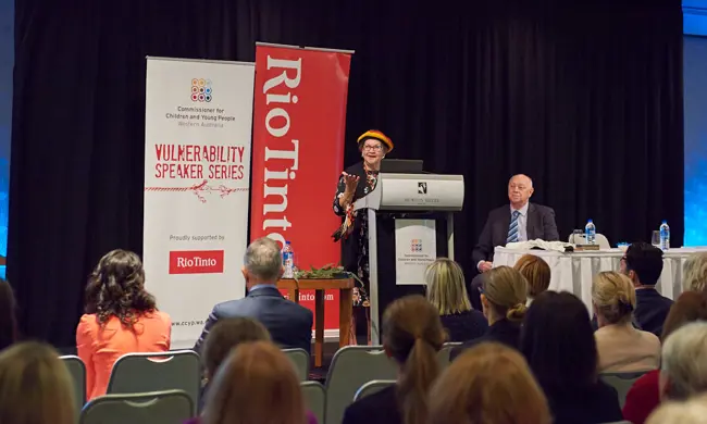 Maree Taylor At Vulnerability Seminar