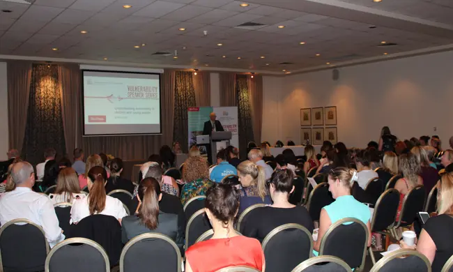Commissioner Speaking At The Vulnerability Seminar