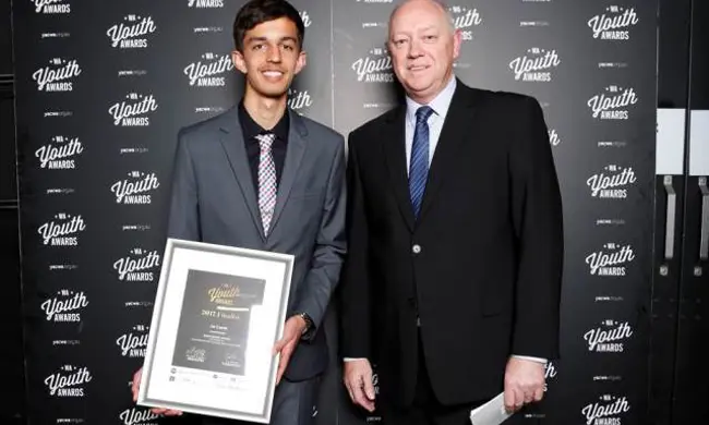 Commissioner Colin Pettit With Jai Castle