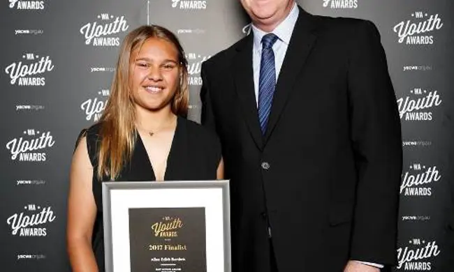 Commissioner Colin Pettit With Allee Bartlett