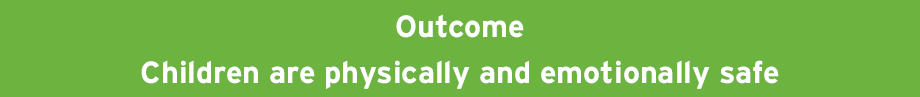 6 11 Outcome Children Are Physically And Emotionally Safe