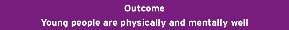 12 17 Outcome Young People Are Physically And Mentally Well