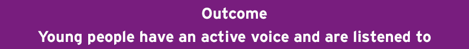 12 17 Outcome Young People Have An Active Voice And Are Listened To