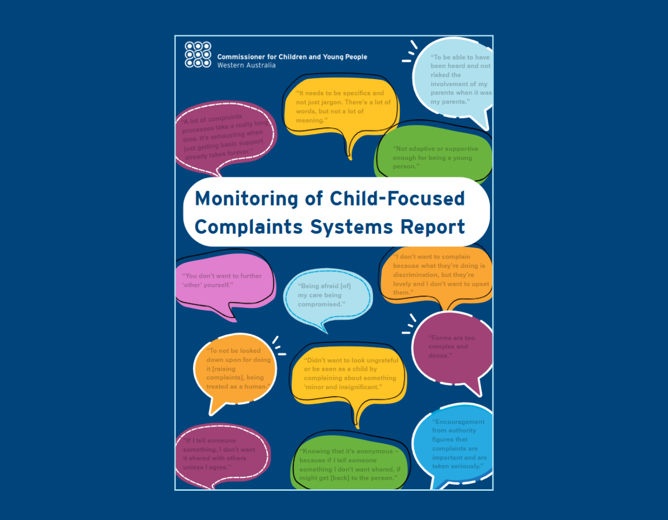 Complaints Report Web Tile