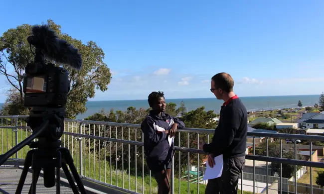 Alice And Mr Marinoni Filming The LGBTI Inclusion In Schools Videos